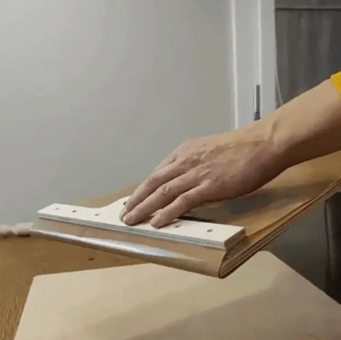 Sliding pizza peel | Easy handling with non-stick surface | Wood