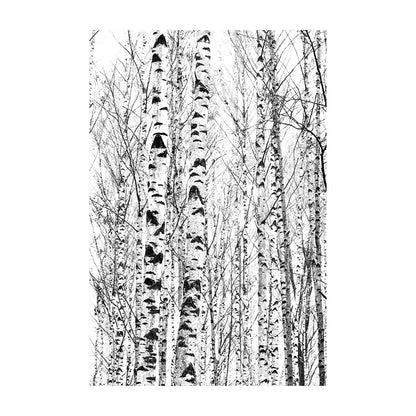 Black & White Wilderness Deer Eagle Landscape Canvas Wall Art Decor