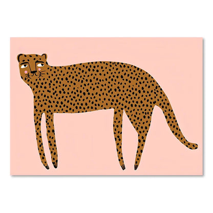 Cute Baby Animals Nursery Wall Art Canvas Prints for Kids' Room Decor