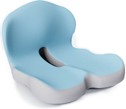 Ergonomic seat cushion with lumbar support