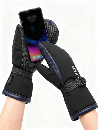 Electric Heated Gloves | Double-sided, 10,000 mAh USB rechargeable | Waterproof Skiing & Motorcycling