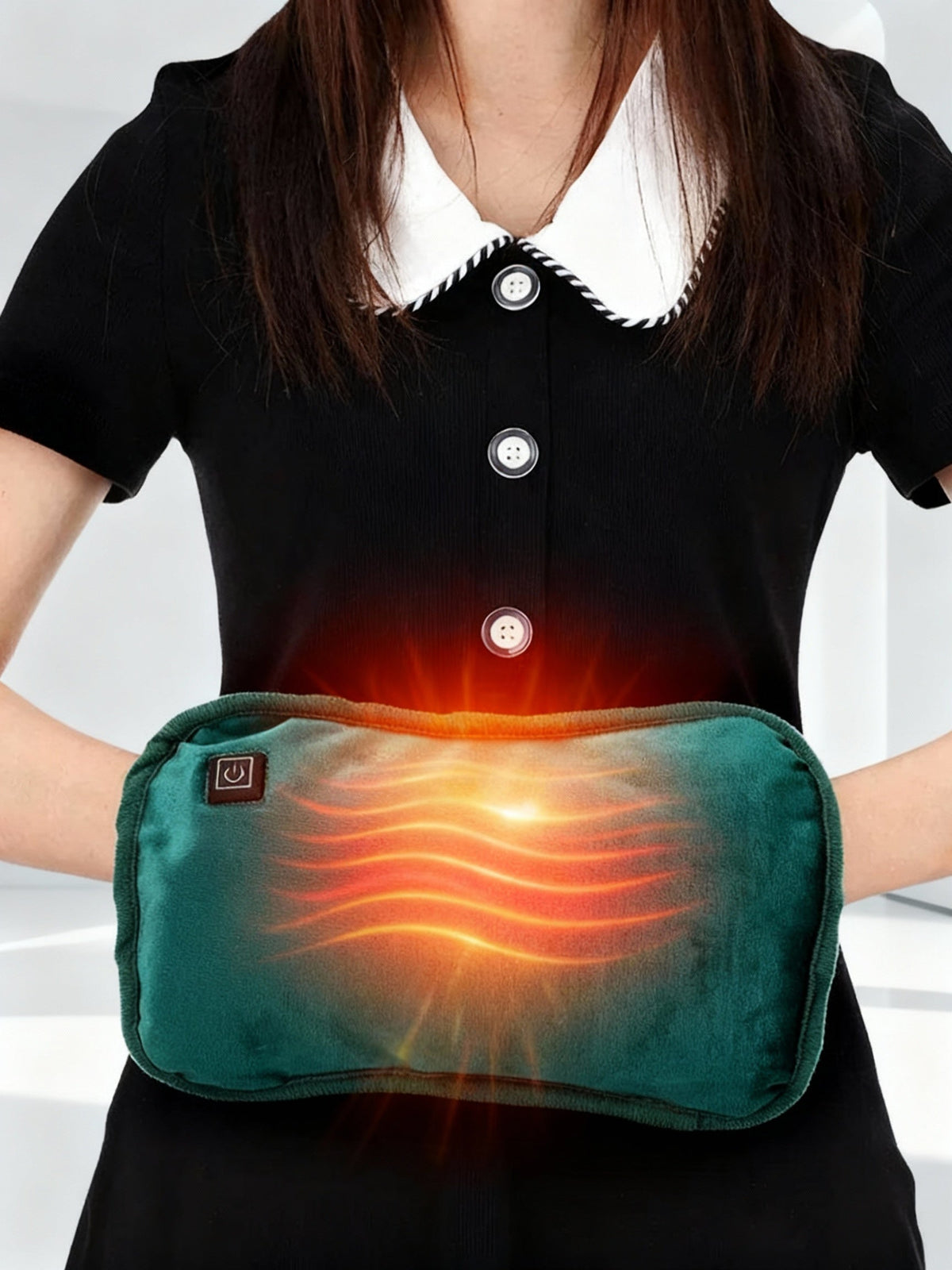 Portable heating pad | 30x20 cm | Quick heating, versatile hand/body warmer