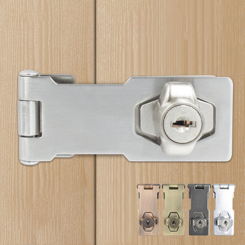 Door lock bolt | Installation without drilling with key