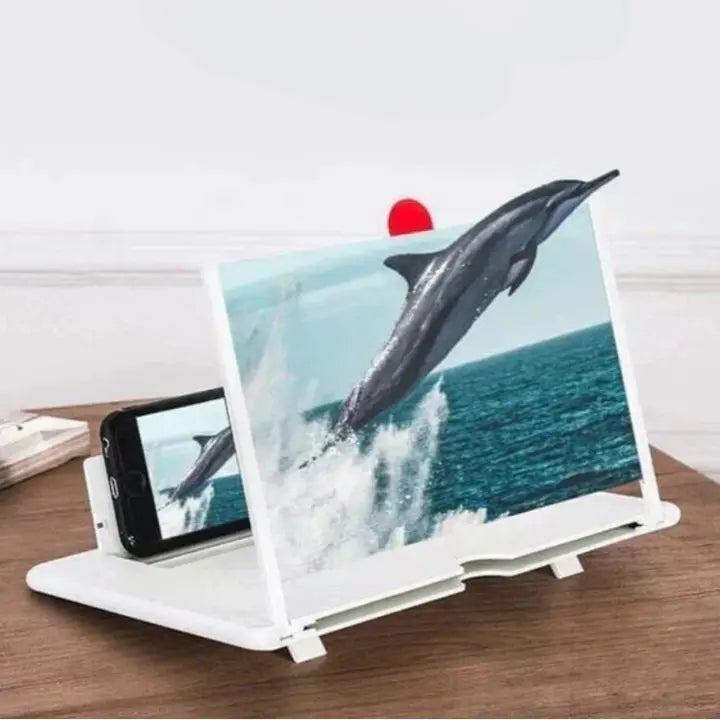 Folding Phone Screen Magnifier – HD for Videos