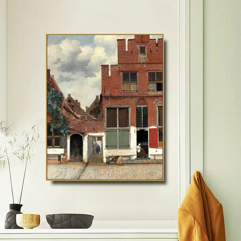 Girl with a Pearl Earring Canvas Print - Vermeer Fine Art Decor