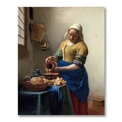 Girl with a Pearl Earring Canvas Print - Vermeer Fine Art Decor