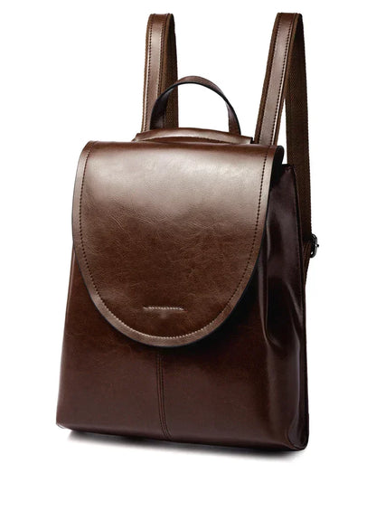 Backpack Women – Leather Look, 30 × 25 × 12 cm, 4 Colors