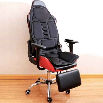 8-Mode heated massage seat cushion for back, neck & full body relaxation – Perfect for car & home