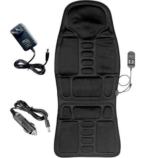 8-Mode heated massage seat cushion for back, neck & full body relaxation – Perfect for car & home