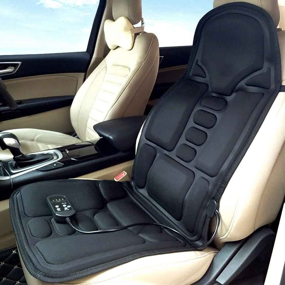 8-Mode heated massage seat cushion for back, neck & full body relaxation – Perfect for car & home