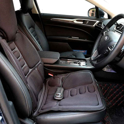 8-Mode heated massage seat cushion for back, neck & full body relaxation – Perfect for car & home