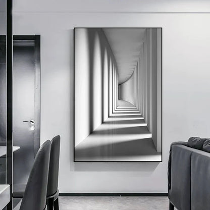 Minimalist Abstract Architectural Canvas Prints for Modern Decor