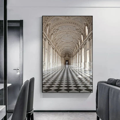 Minimalist Abstract Architectural Canvas Prints for Modern Decor