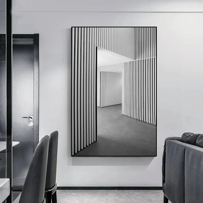 Minimalist Abstract Architectural Canvas Prints for Modern Decor