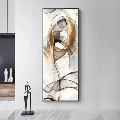 Minimalist Ethereal Abstract Canvas Wall Art for Modern Decor