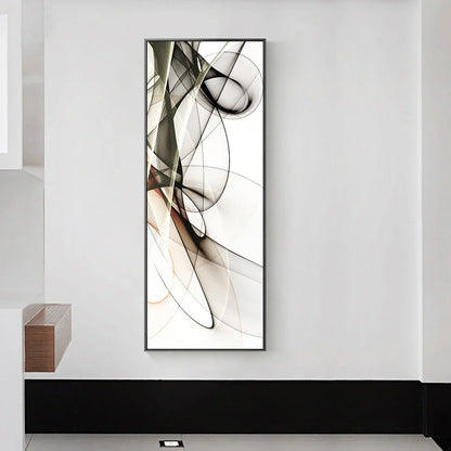 Minimalist Ethereal Abstract Canvas Wall Art for Modern Decor