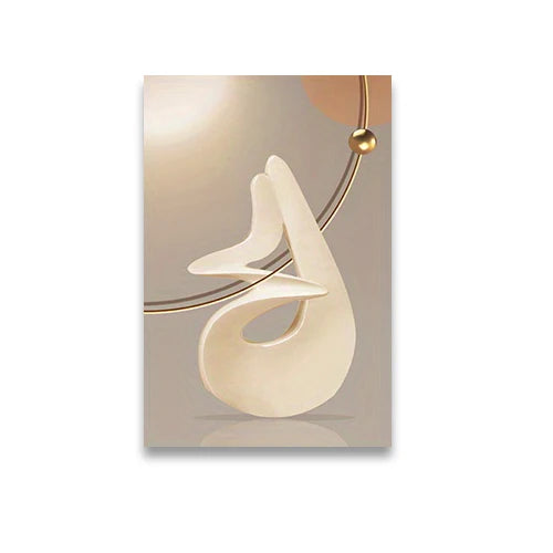 Modern Abstract Still Life Canvas Art for Luxury Home Decor