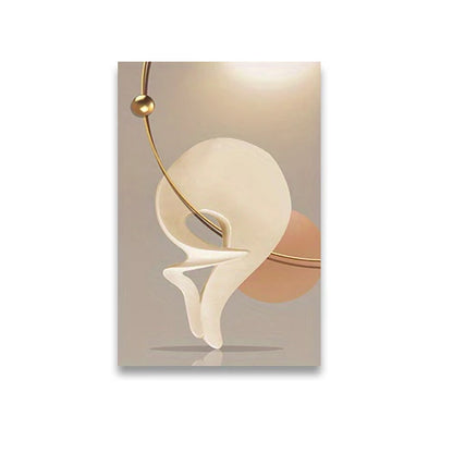 Modern Abstract Still Life Canvas Art for Luxury Home Decor