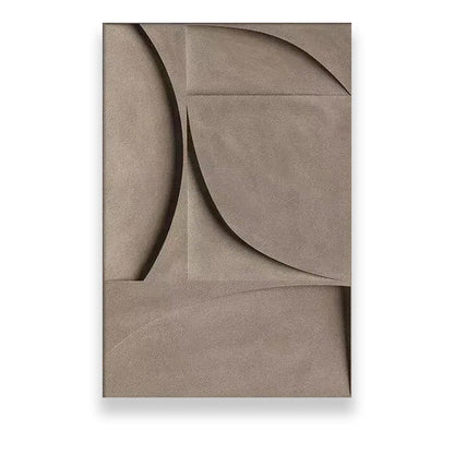 Modern Minimalist Geometric Lines Canvas Wall Art for Living Room