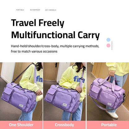 Travel Bag Sport-Duffle | Multiple Compartments with Shoe Compartment