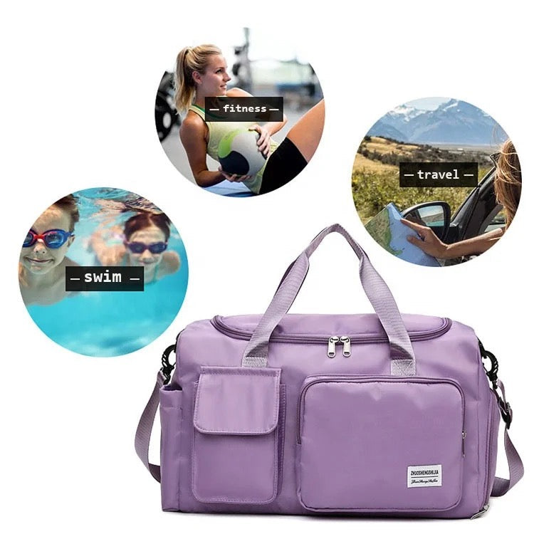Travel Bag Sport-Duffle | Multiple Compartments with Shoe Compartment