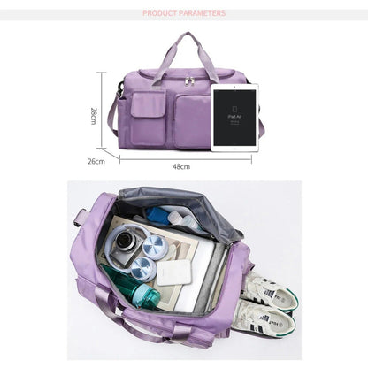 Travel Bag Sport-Duffle | Multiple Compartments with Shoe Compartment
