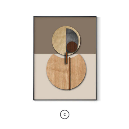 Nordic Abstract Geometric Wall Art Canvas Prints for Home Decor