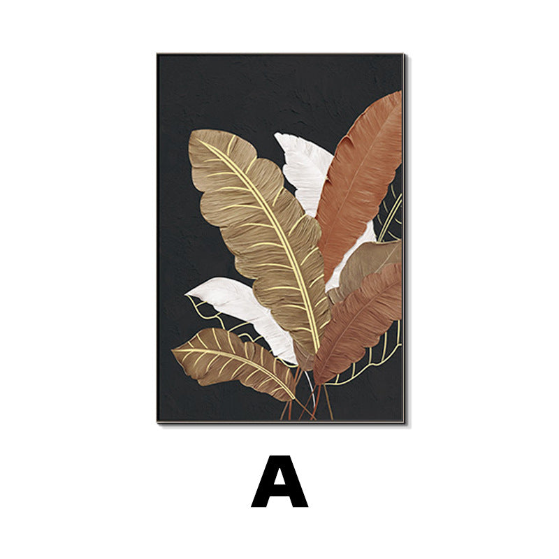 Botanical Leaf Canvas Wall Art Homeandso