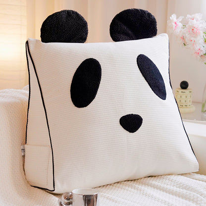 Panda-Shaped Cushion