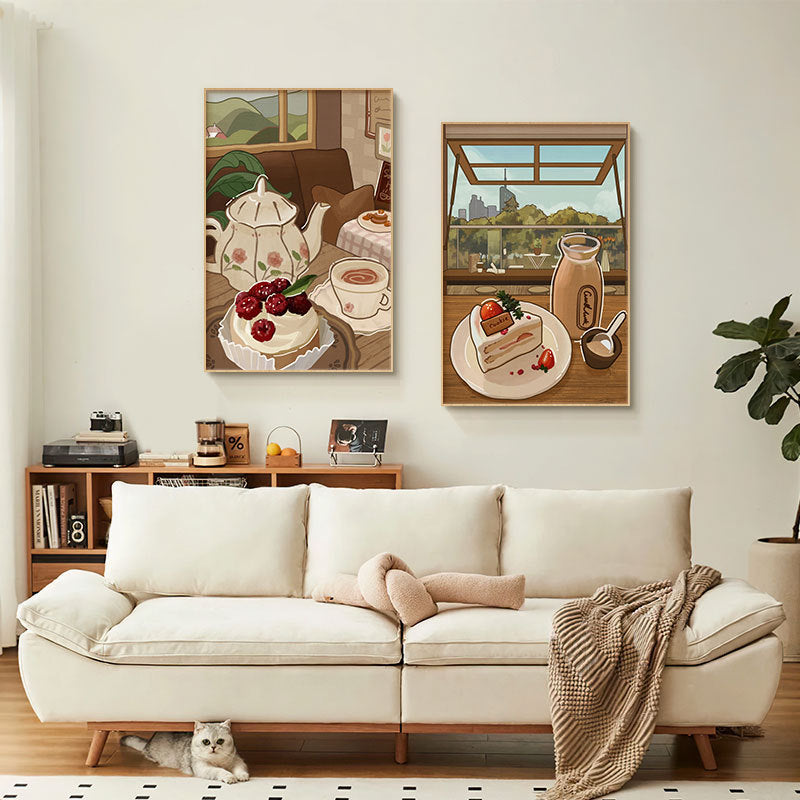 Artistic Kitchen-Themed Wall Art Homeandso