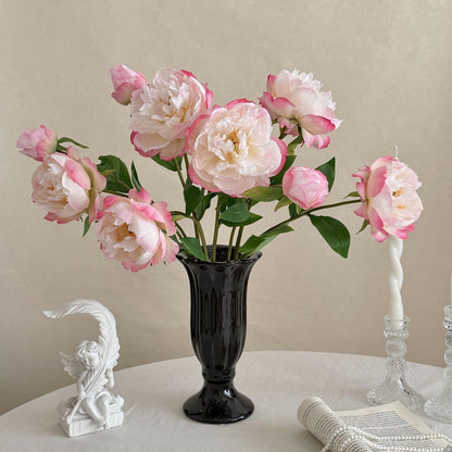 Realistic Artificial Peony Flower Stem