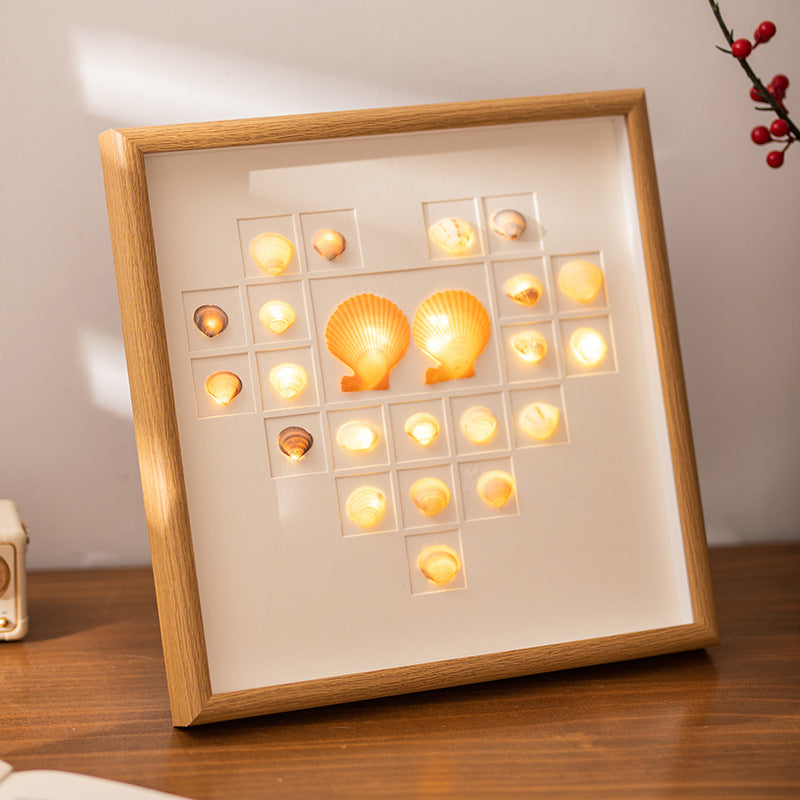 Decorative Shell Shadow Box Frame