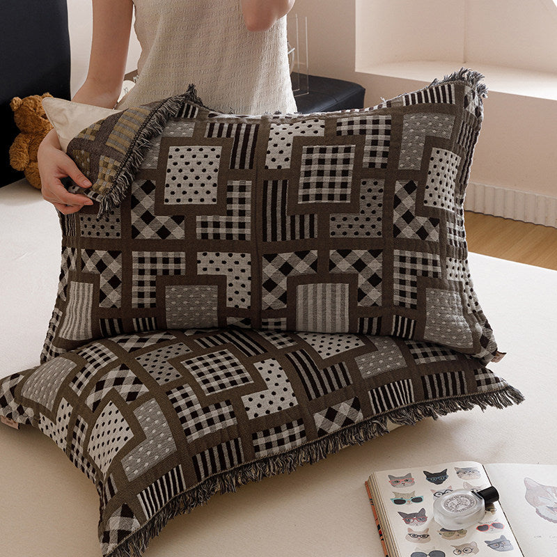 Decorative Decorative Geometric Throw Pillow Set Homeandso