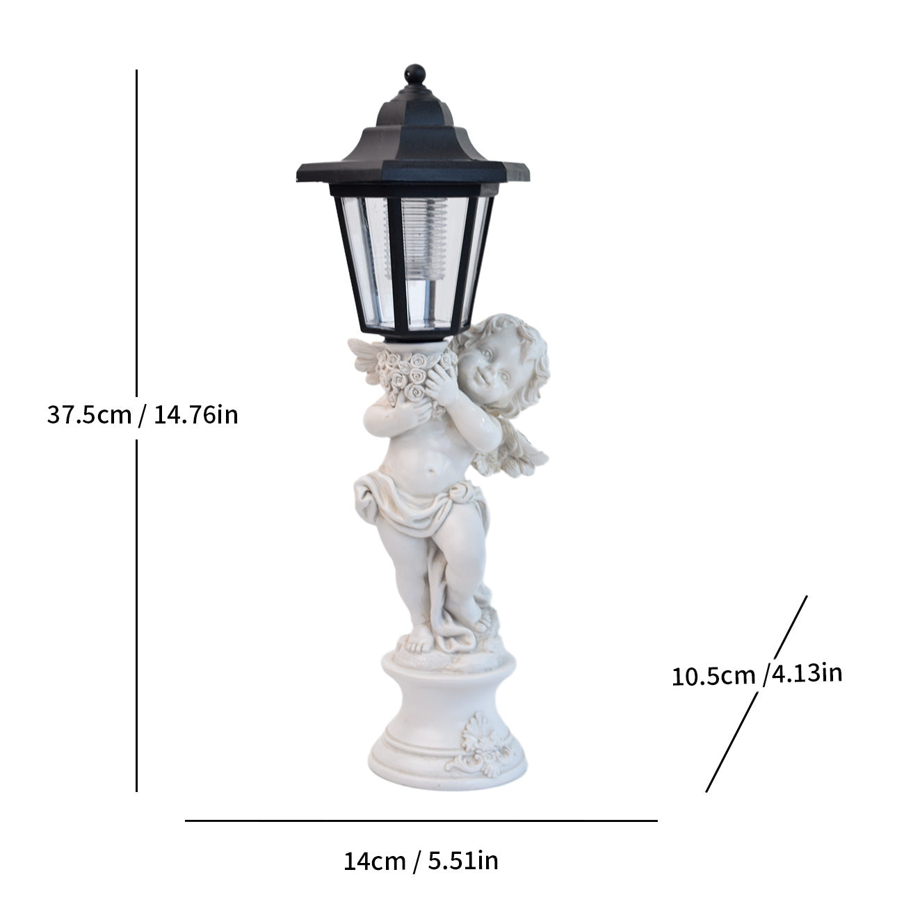 Decorative Solar Garden Lantern Homeandso