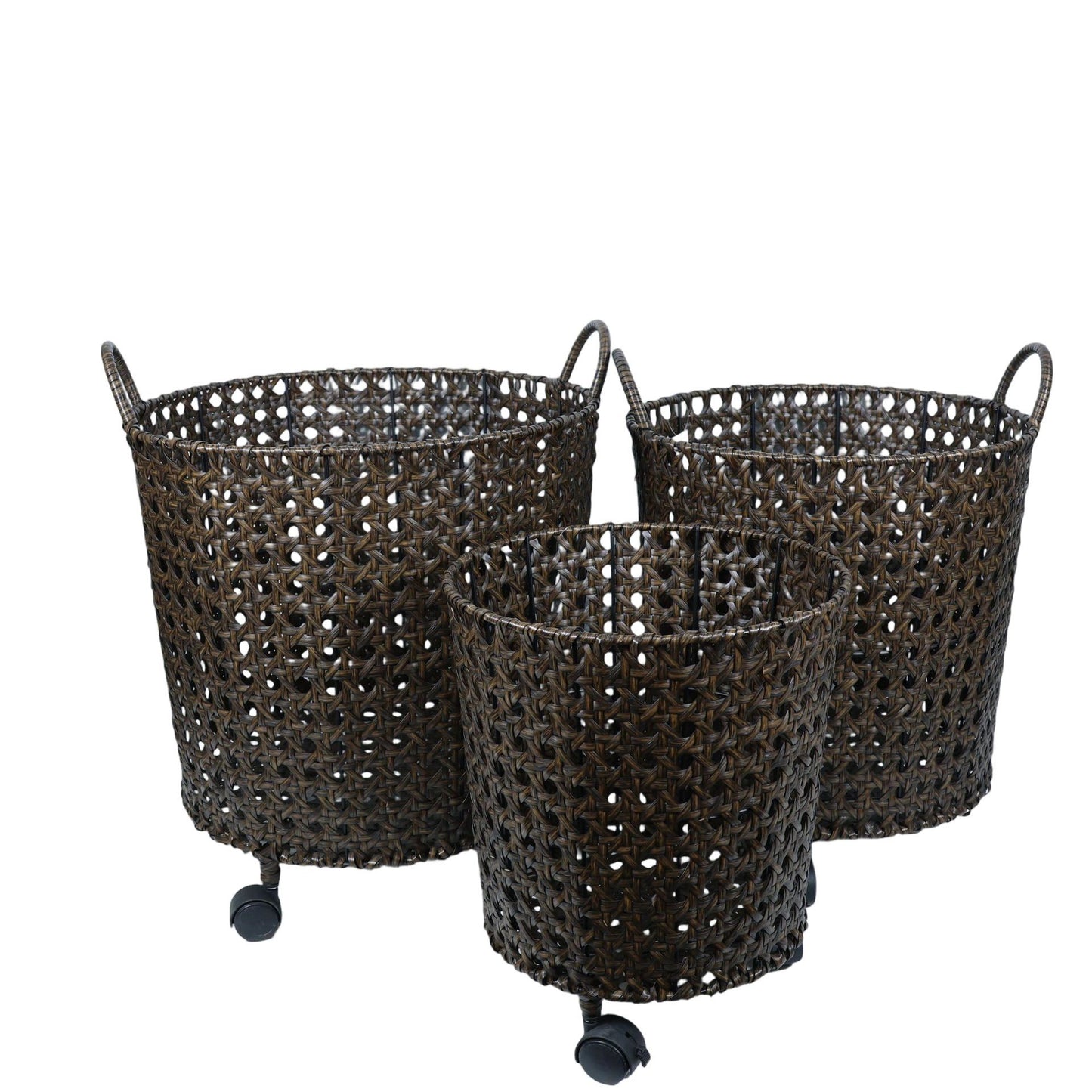 Woven Storage Basket Set Homeandso