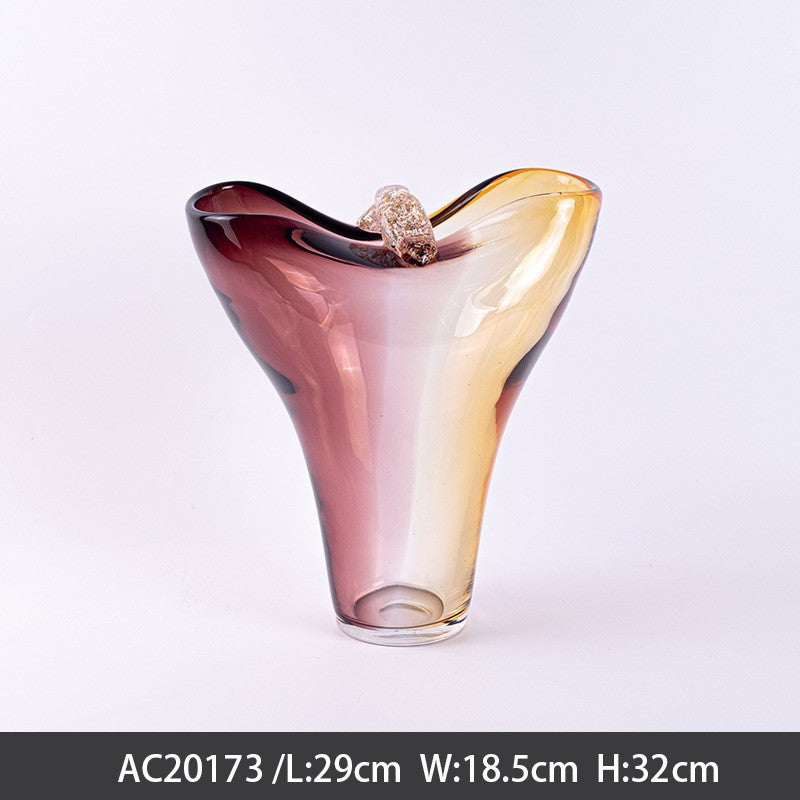 Artistic Glass Vase Homeandso