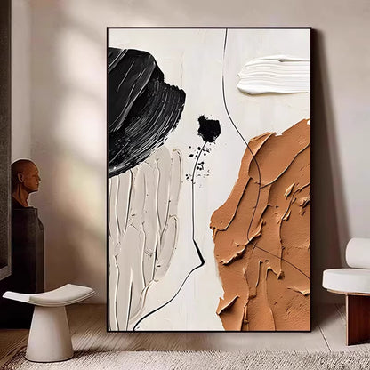 Abstract Textured Canvas Wall Art Homeandso 1789035032