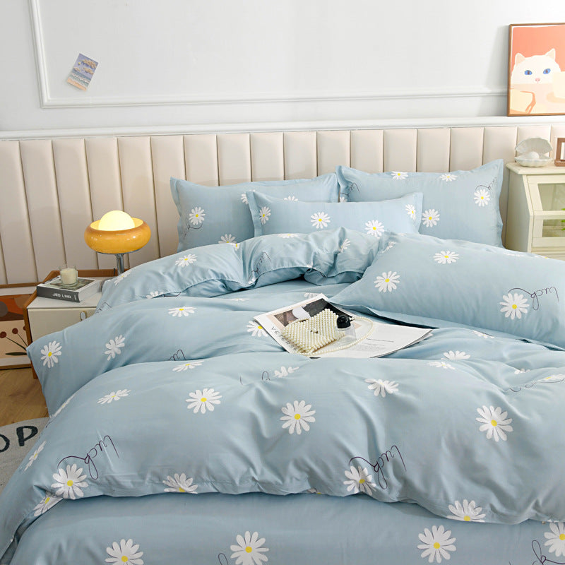Luxury Floral Print Bedding Set