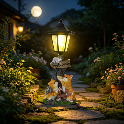 Decorative Cat Lantern Homeandso