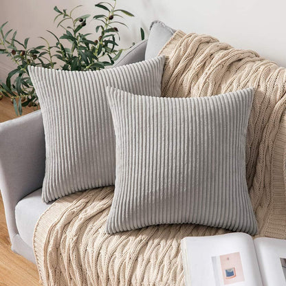 Textured Velvet Decorative Pillow