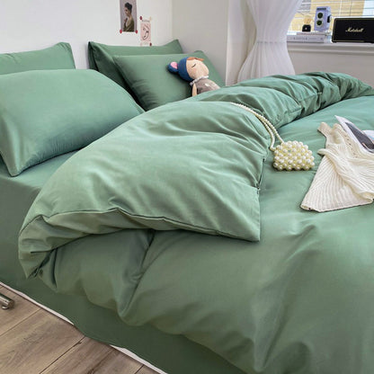 Soft Satin Duvet Cover Set