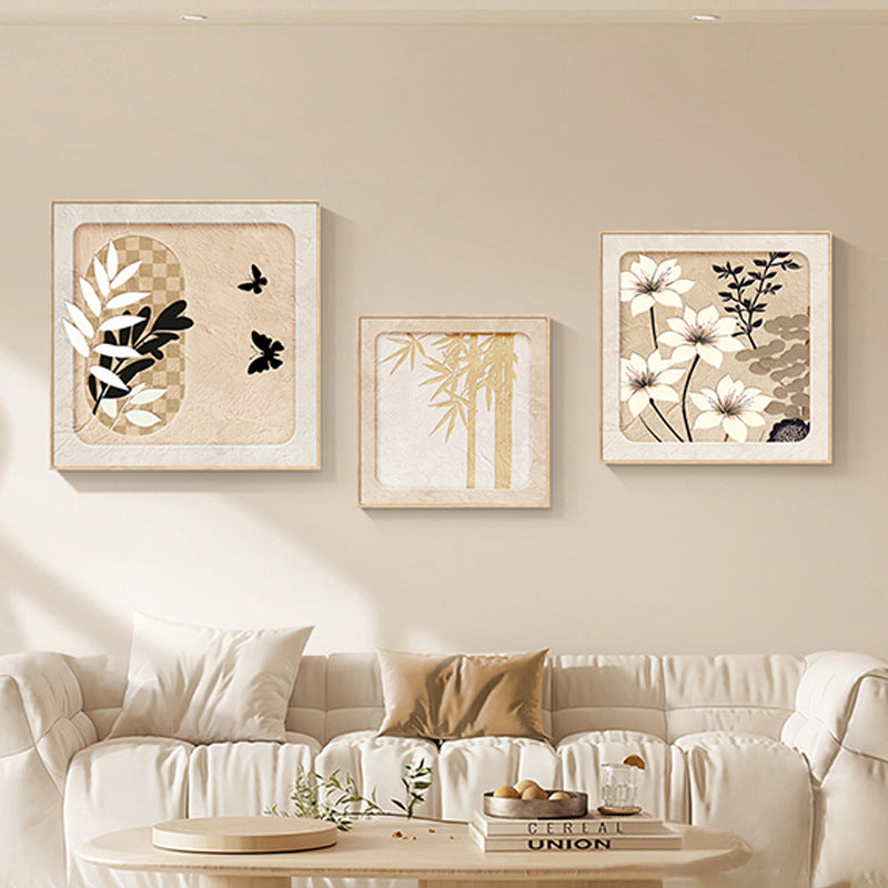 Bamboo-Inspired Decorative Wall Art Homeandso