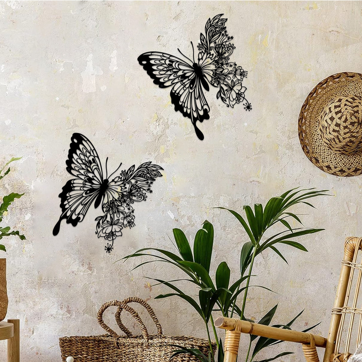Decorative Butterfly Wall Art Homeandso
