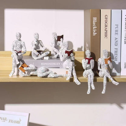 Relaxed Reading Figurine Homeandso