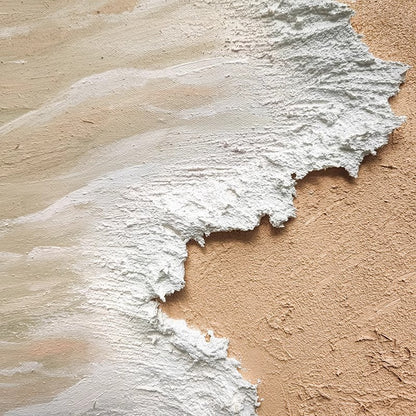 Textured Coastal Wave Relief Canvas Art Homeandso