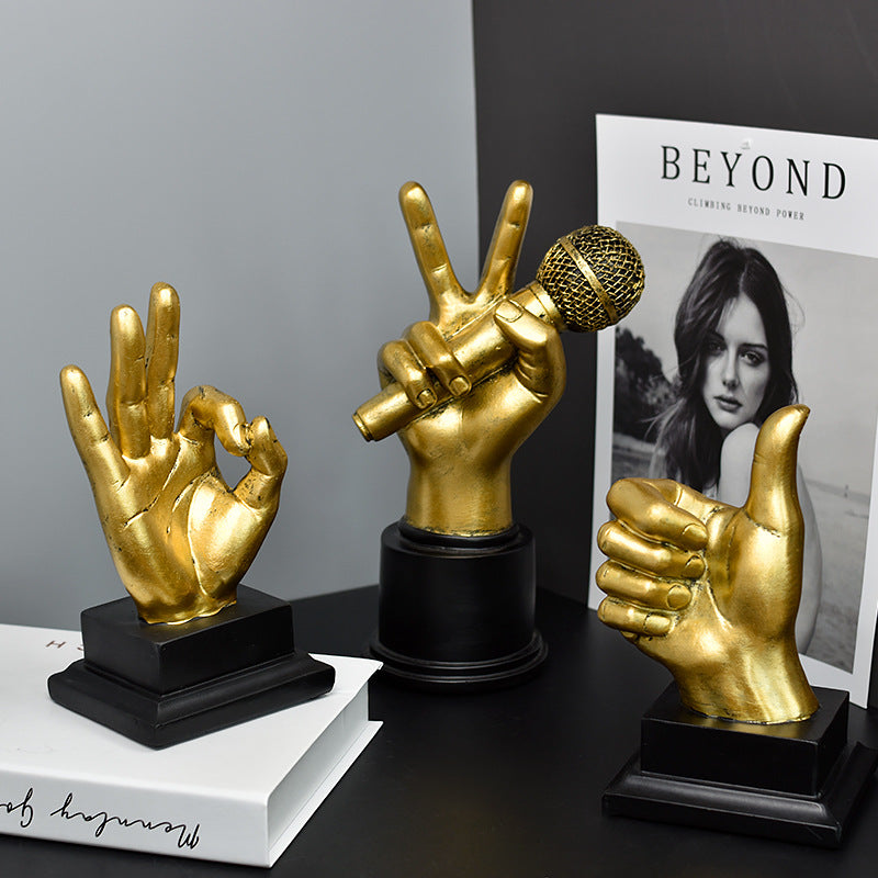Home Decor Gesture Sculpture Homeandso