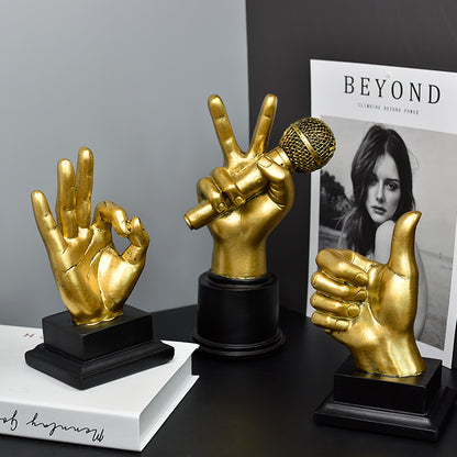 Home Decor Gesture Sculpture Homeandso