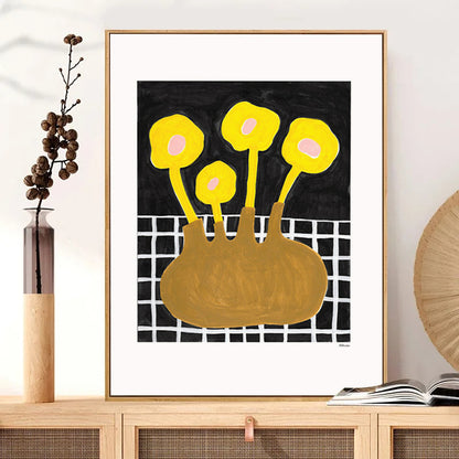 Artistic Floral Still Life Framed Art Print Homeandso