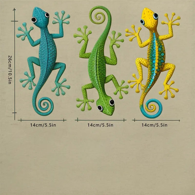 Decorative Cartoon Lizard Wall Art Homeandso