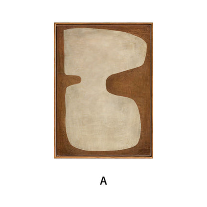Abstract Minimalist Framed Artwork Homeandso